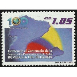 Ecuador 1696 2002 Organización Panamericana de la Salud MNH Ecuador 1696 2002 Organización Panamericana de la Salud MNH