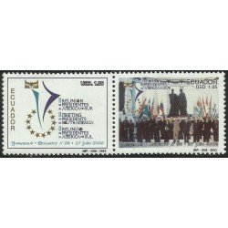 Ecuador 1707/08 2003 II Reunión de Presidentes América del Sur Flag MNH Ecuador 1707/08 2003 II Reunión de Presidentes América del Sur Flag MNH