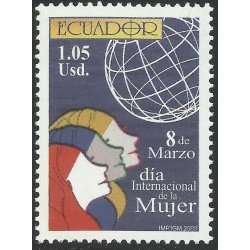 Ecuador 1721 2003 8 de Marzo Día de la Mujer MNH Ecuador 1721 2003 8 de Marzo Día de la Mujer MNH