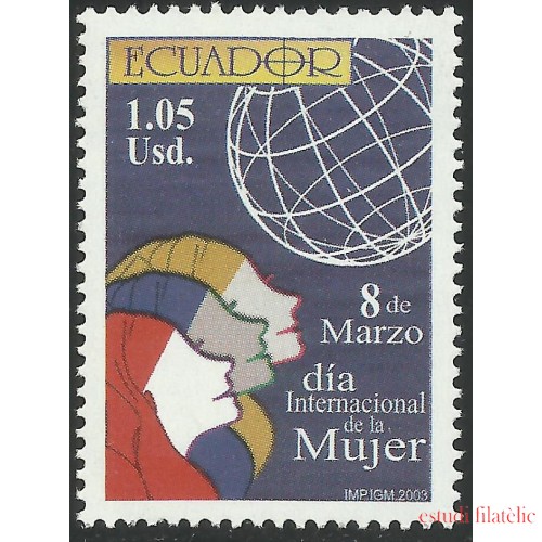 Ecuador 1721 2003 8 de Marzo Día de la Mujer MNH 