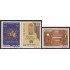 Ecuador 1745/47 2003 Banco Central Pumapungo Cuenca Máscara Tolita Guayaquil MNH
