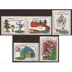 Ecuador 1771/75 2003 Navidad Christmas Papa Noel MNH Ecuador 1771/75 2003 Navidad Christmas Papa Noel MNH