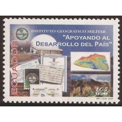 Ecuador 1787 2004 Instituto Geográfico Militar Miiltary MNH Ecuador 1787 2004 Instituto Geográfico Militar Miiltary MNH