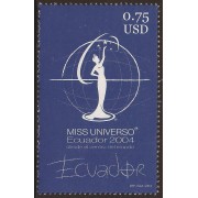 Ecuador 1790 2004 Miss Universo MNH 