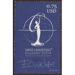 Ecuador 1790 2004 Miss Universo MNH Ecuador 1790 2004 Miss Universo MNH
