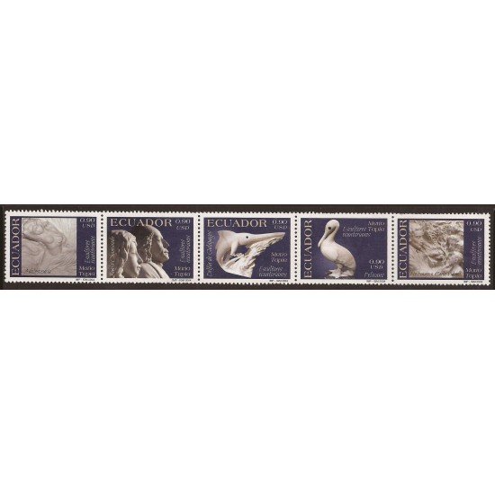 Ecuador 1794/98 2004 Escultores Ecuatorianos Mario Tapia MNH