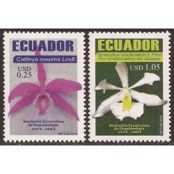 Ecuador 1803/04 2004 30 Aniv. asociación Ecuatoriana de Orquideología Orquídea Ecuador 1803/04 2004 30 Aniv. asociación Ecuatoriana de Orquideología Orquídea