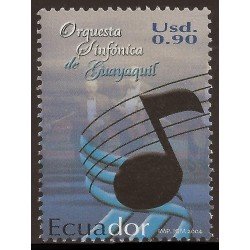 Ecuador 1805 2004 Orquesta Sinfónica de Guayaquil Música Music MNH Ecuador 1805 2004 Orquesta Sinfónica de Guayaquil Música Music MNH