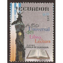 Ecuador 1828 2005 Año mundial de el libro y la lectura MNHN Ecuador 1828 2005 Año mundial de el libro y la lectura MNHN