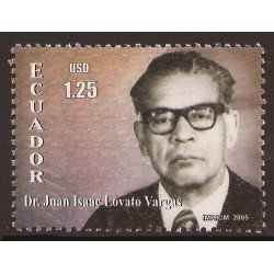 Ecuador 1834 2005 Dr. Juan Isaac Lovato Vargas MNH Ecuador 1834 2005 Dr. Juan Isaac Lovato Vargas MNH