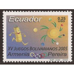 Ecuador 1888 2005 XV Juegos Bolivarianos Armenia Pereira Deportes Sports Ecuador 1888 2005 XV Juegos Bolivarianos Armenia Pereira Deportes Sports
