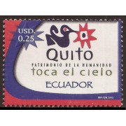 Ecuador 1898 2006 Quito Patrimonio de la Humanidad Toca el Cielo MNH 