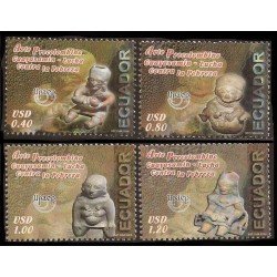 Ecuador 1903/06 2006 UPAEP Arte Precolombino Lucha contra la Pobreza MNH Ecuador 1903/06 2006 UPAEP Arte Precolombino Lucha contra la Pobreza MNH