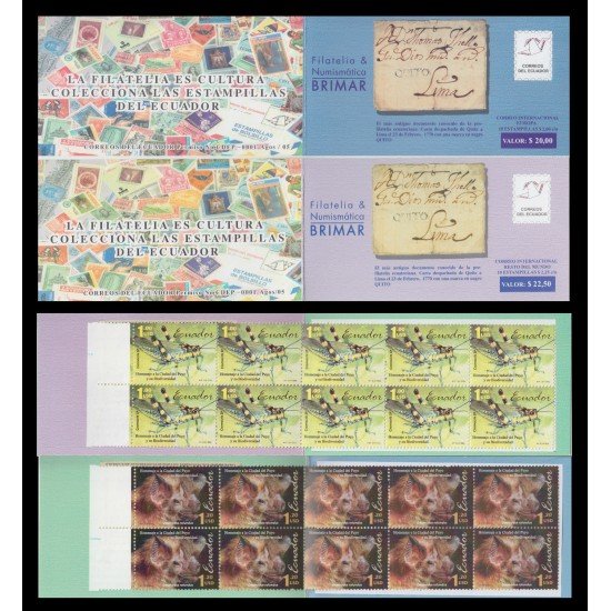 Ecuador C 1899/00 2006 Carnets Ciudad del Puyo y su diversidad Fauna Cromacris Ecuador C 1899/00 2006 Carnets Ciudad del Puyo y su diversidad Fauna Cromacris