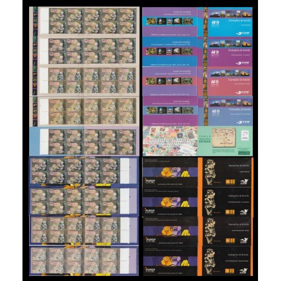 Ecuador C 1903/06 2006 UPAEP Juego 9 carnets completos Rarísimos Ecuador C 1903/06 2006 UPAEP Juego 9 carnets completos Rarísimos