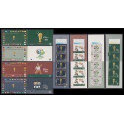 Ecuador C 1907/10 2006 Juego carnets completo Fútbol Football FIFA MNH Ecuador C 1907/10 2006 Juego carnets completo Fútbol Football FIFA MNH