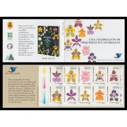Ecuador C 1965/74 2006 Carnet Orquídeas orchid Ecuatorianas Ecuador C 1965/74 2006 Carnet Orquídeas orchid Ecuatorianas