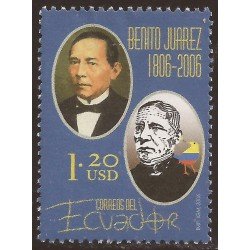 Ecuador 1911 2006 Político Mexicano Benito Juárez MNH Ecuador 1911 2006 Político Mexicano Benito Juárez MNH