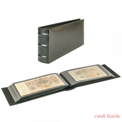 Lindner 812L-S FIRMO L Álbum universal para 108 documentos extra largos, negro Lindner 812L-S FIRMO L Álbum universal para 108 documentos extra largos, negro