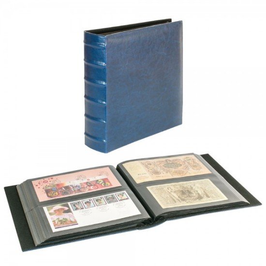 Lindner 812XL-B FIRMO XL Álbum universal para 108 documentos extra largos, azul Lindner 812XL-B FIRMO XL Álbum universal para 108 documentos extra largos, azul