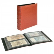 Lindner 812XL-R FIRMO XL Álbum universal para 108 documentos extra largos, rojo