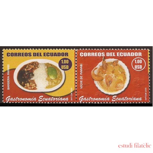 Ecuador 1933/34 2006 Gastronomía Ecuatoriana MNH 