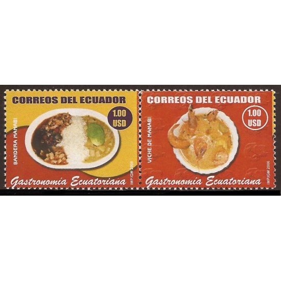 Ecuador 1933/34 2006 Gastronomía Ecuatoriana MNH Ecuador 1933/34 2006 Gastronomía Ecuatoriana MNH