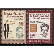 Ecuador 1935/36 2006 Literatura Pablo Palacio Jorge Icaza MNH 