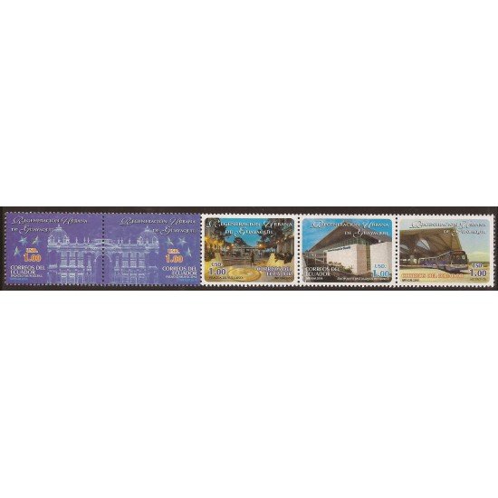 Ecuador 1942/46 2006 Renovación Urbana de la Ciudad de Guayaquil MNH Ecuador 1942/46 2006 Renovación Urbana de la Ciudad de Guayaquil MNH