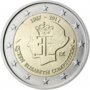 Bélgica 2012 2 € euros conmemorativos Concurso Musical Reina Elisabeth 
