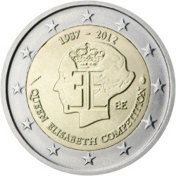 Bélgica 2012 2 € euros conmemorativos Concurso Musical Reina Elisabeth Bélgica 2012 2 € euros conmemorativos Concurso Musical Reina Elisabeth