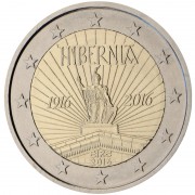 Irlanda 2016 2 € euros conmemorativos Cent. alzamiento de Pascua 1916 Hibernia 