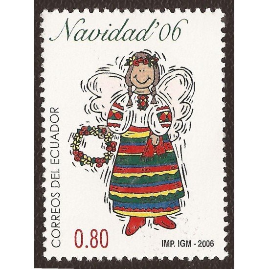 Ecuador 2003 2006 Navidad Christmas MNH Ecuador 2003 2006 Navidad Christmas MNH