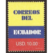 Ecuador 2016A 2006 Serie corriente bandera Flag MNH 