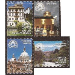 Ecuador 2035/38 2007 450 Aniversario de la Ciudad de Cuenca MNH Ecuador 2035/38 2007 450 Aniversario de la Ciudad de Cuenca MNH