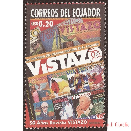 Ecuador 2072 2007 50 Años Revista Vistazo Papa Juan Pablo II  MNH