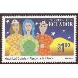 Ecuador 2084 2008 Maternidad Gratuita y Atención a la Infancia Sanidad MNH Ecuador 2084 2008 Maternidad Gratuita y Atención a la Infancia Sanidad MNH