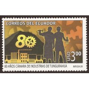 Ecuador 2091 2008 80 Aniversario Cámara Industria de Tungurahua MNH 