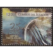 Ecuador 2144 2009 25 Años Central Hidroeléctrica Paute - Molino MNH 