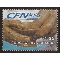 Ecuador 2145 2009 45 Años CFN Corporación Financiera Nacional MNH Ecuador 2145 2009 45 Años CFN Corporación Financiera Nacional MNH