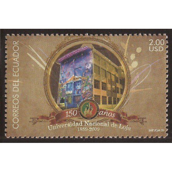 Ecuador 2184 2009 150 Aniversario Universidad Nacional de la Loja MNH Ecuador 2184 2009 150 Aniversario Universidad Nacional de la Loja MNH