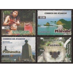 Ecuador 2253/56 2010 Provincias Pastaza Manbí Pichincha Santo Domingo Tsáchilas Ecuador 2253/56 2010 Provincias Pastaza Manbí Pichincha Santo Domingo Tsáchilas
