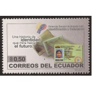 Ecuador 2258 2010 Identificación y Cedulación MNH 