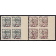 Guinea Española 273/74 Bl. 4 1949 Franco MNH