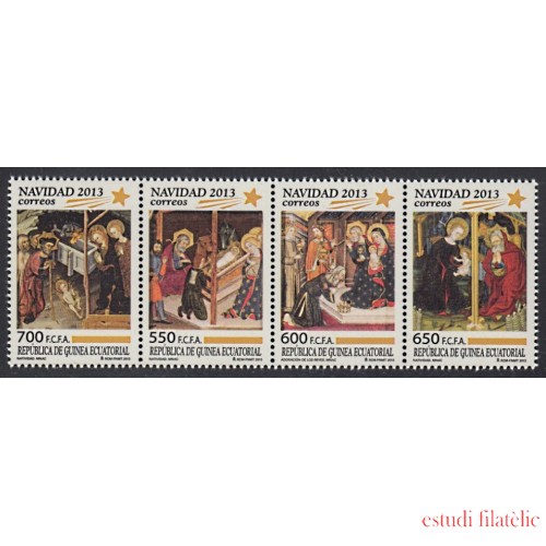 Guinea Ecuatorial 486/89 2013 Navidad MNH