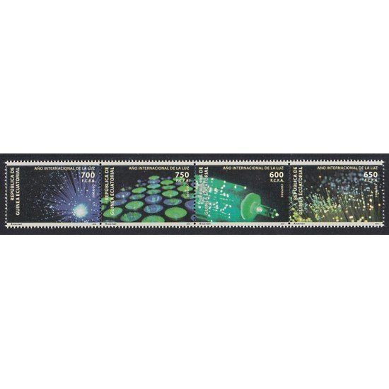 Guinea Ecuatorial 514/17 2015 Internacional de la Luz MNH