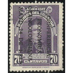 Ecuador A- 199A 1948 Aéreo Conferencia económica Padre Velasco Usado Ecuador A- 199A 1948 Aéreo Conferencia económica Padre Velasco Usado