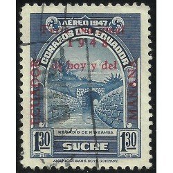 Ecuador A- 203A 1948 Feria Nacional del hoy y del Mañana Usados Ecuador A- 203A 1948 Feria Nacional del hoy y del Mañana Usados