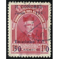 Ecuador A- 209a 1949 2º Congreso Eucarístico Variedad Variety Sobrecarga Ecuador A- 209a 1949 2º Congreso Eucarístico Variedad Variety Sobrecarga