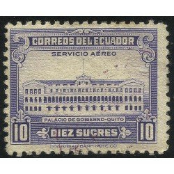 Ecuador A-219 1950 Servicio Aéreo Palacio del Gobierno de Quito MH Ecuador A-219 1950 Servicio Aéreo Palacio del Gobierno de Quito MH
